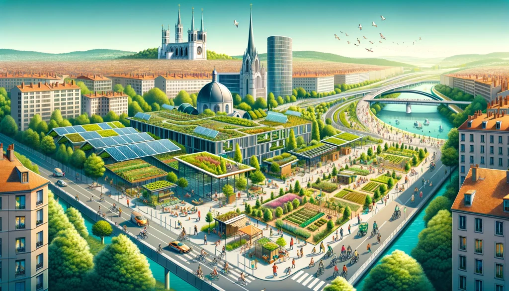 Le Lyon vert les initiatives ecologiques et espaces verts de la ville 1
