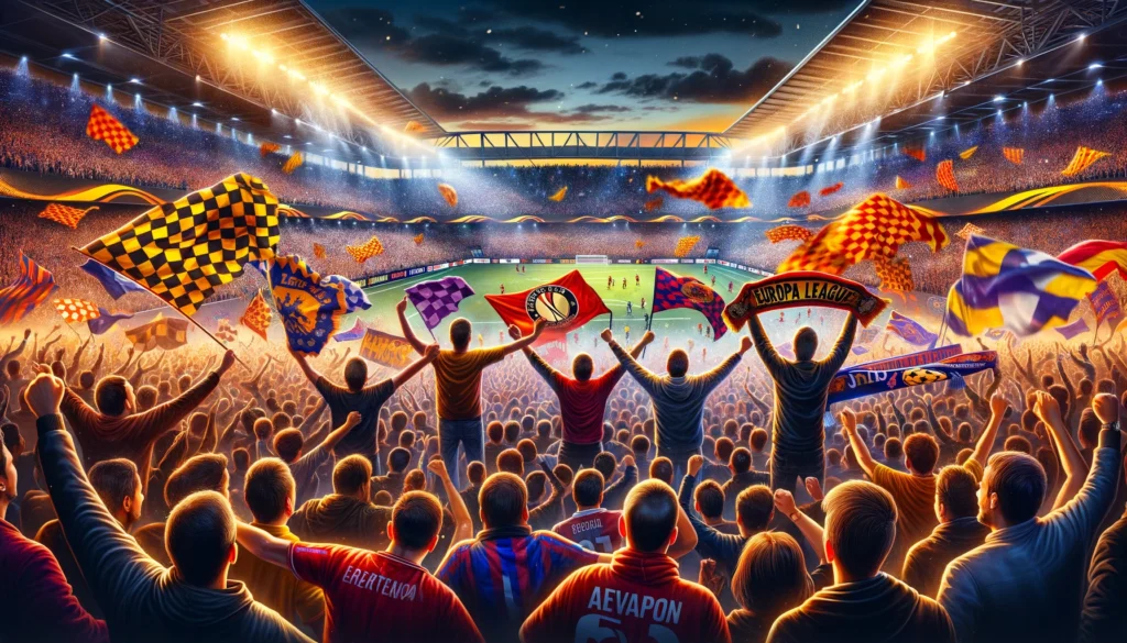 Les Fans de la Ligue Europa Ferveur Passion et Devouement Inegales 1