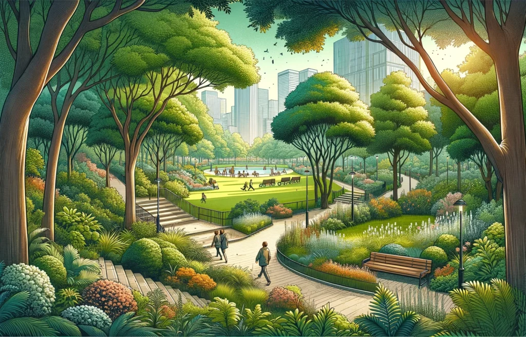 Les parcs et jardins de Courbevoie Oases vertes en milieu urbain 1