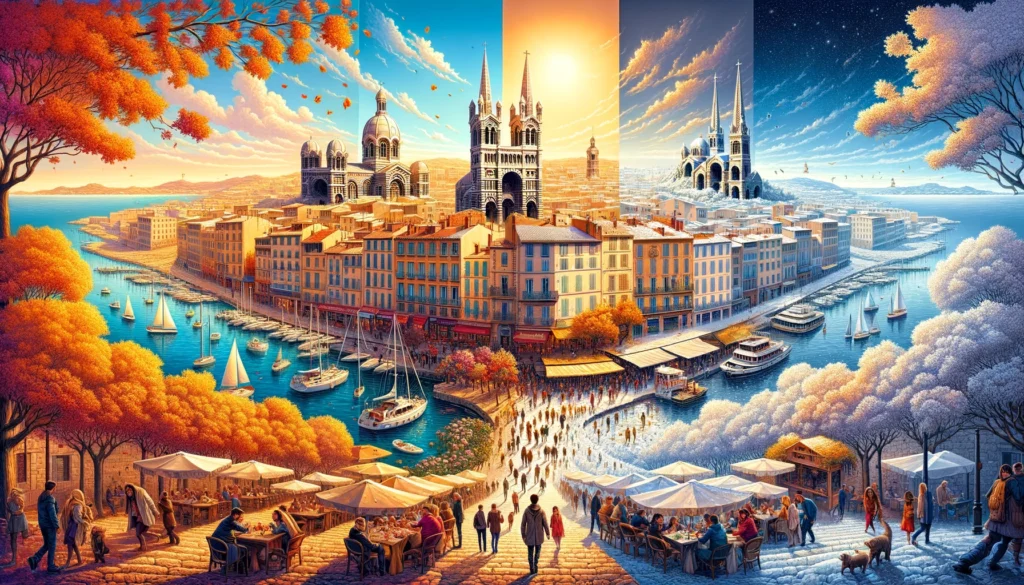 Marseille a travers les saisons Quand partir 1