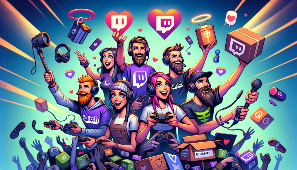 Quels createurs Twitch ont le plus contribue a des oeuvres caritatives cette annee 1